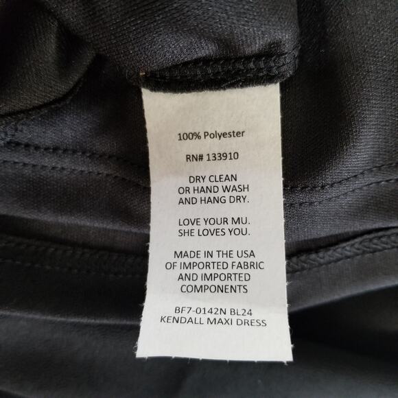 Show Me Your Mumu Kendall Bridesmaid Maxi Dress Black Size XX-Small New With Tag - Picture 5 of 10